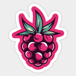 Sweet Raspberry Sticker